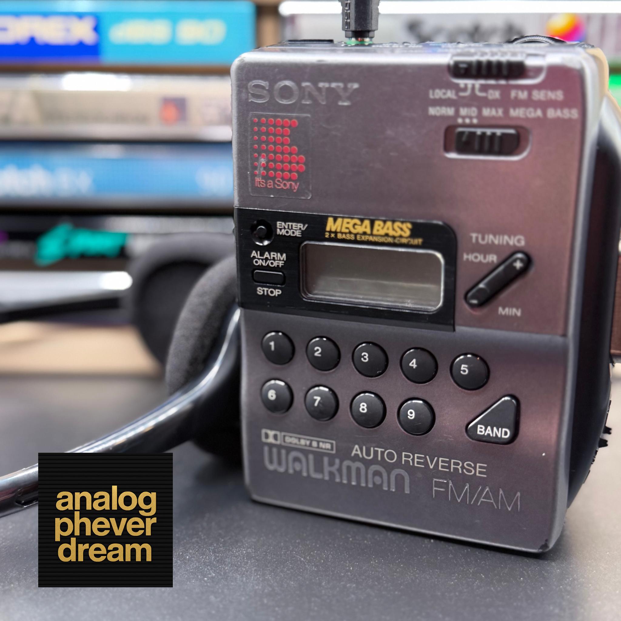 Fantastic 1991 Sony WM-FX43 (Made in Japan) DOLBY B NR Cassette Walkman; Fully Restored: Free Cassette + Headphones